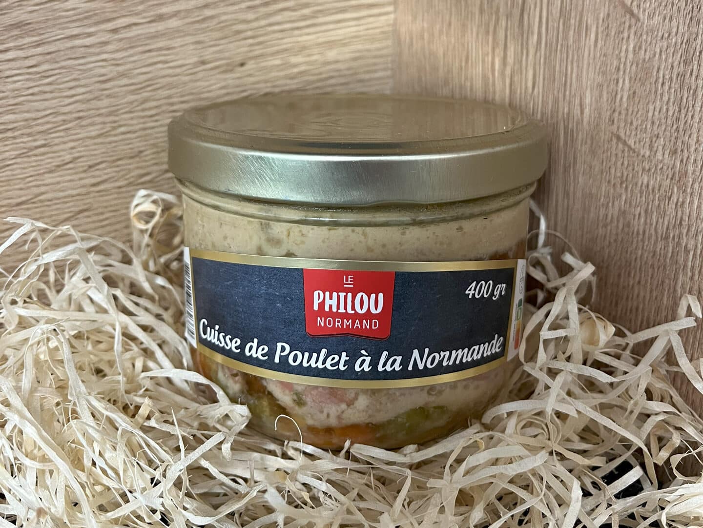 Cuisse de poulet à la normande 400gr